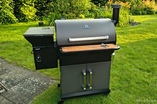 Burnhard Pelletsmoker Flint im Test 2026