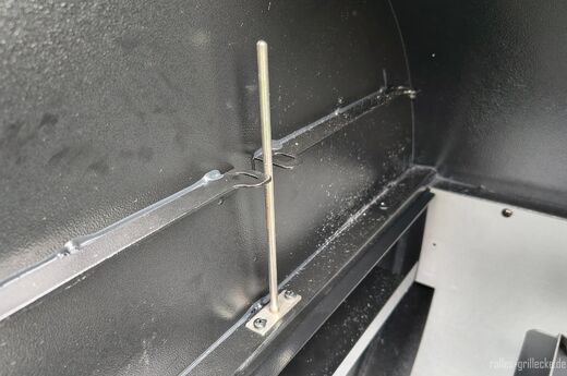 Burnhard Pelletgrill Flint - Temperaturfühler im Garraum